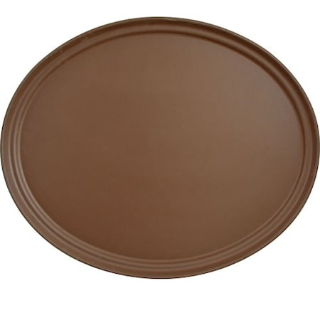 Cambro Tray , 22 X 26-7/8" Oval, Tan 2700CT(138)